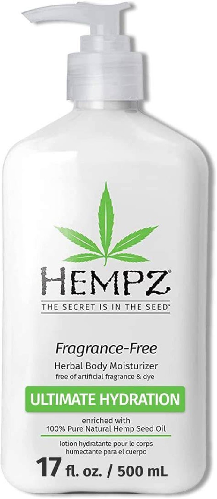 Hempz body lotion