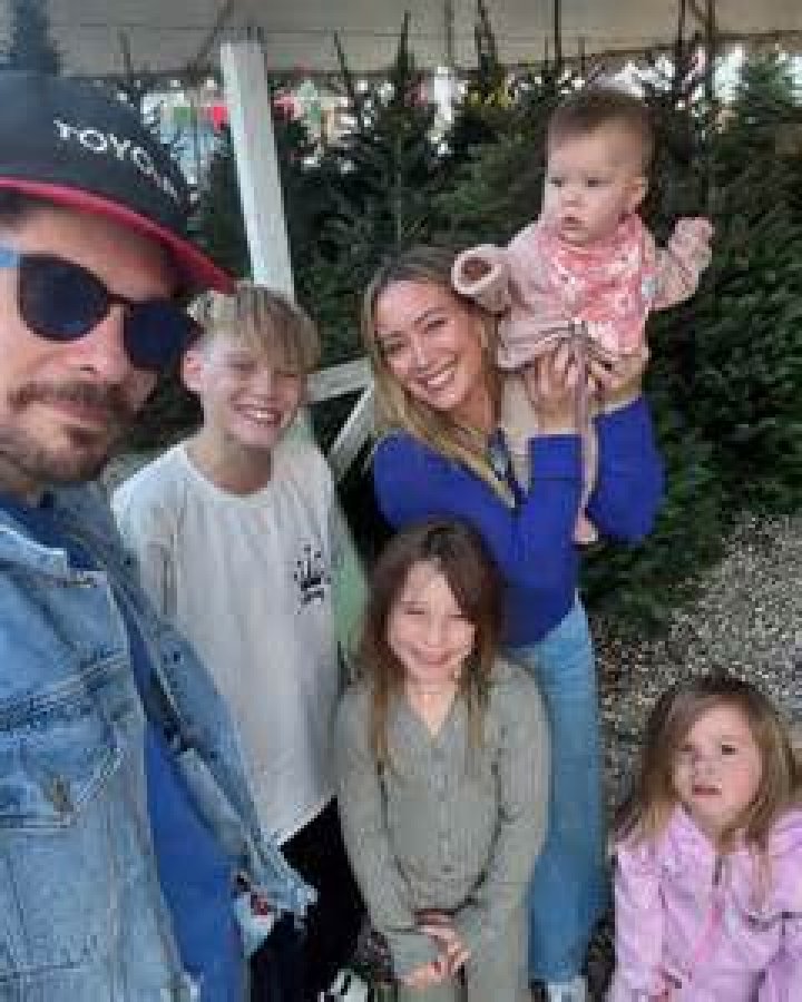Hilary Duff, Matthew Koma and Banks Violet Bair Hilary Duff and Matthew Koma out and about, Los Angeles, USA - 21 Feb 2020