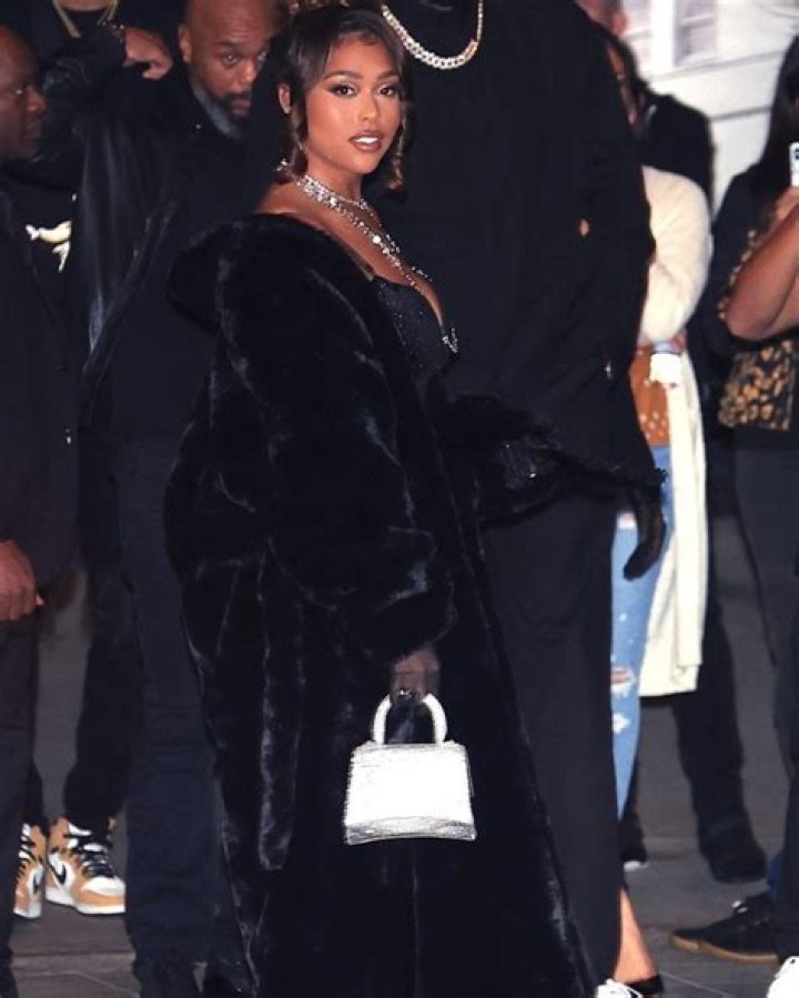 Hollywood, CA - Jordyn Woods turns heads as she shows off her curvy figure while arriving to her 25th Birthday Celebration & launch of her clothing collaboration with Shein in Hollywood. She was accompanied by her NBA boyfriend Karl Anthony Towns, star player for the Minnesota Timberwolves. She arrived in style as she pulled up in a white vintage Rolls Royce limo. Pictured: Jordyn Woods, Karl Anthony Towns BACKGRID USA 20 SEPTEMBER 2022 BYLINE MUST READ: ShotbyNYP / BACKGRID USA: +1 310 798 9111 / UK: +44 208 344 2007 / *UK Clients - Pictures Containing Children Please Pixelate Face Prior To Publication*