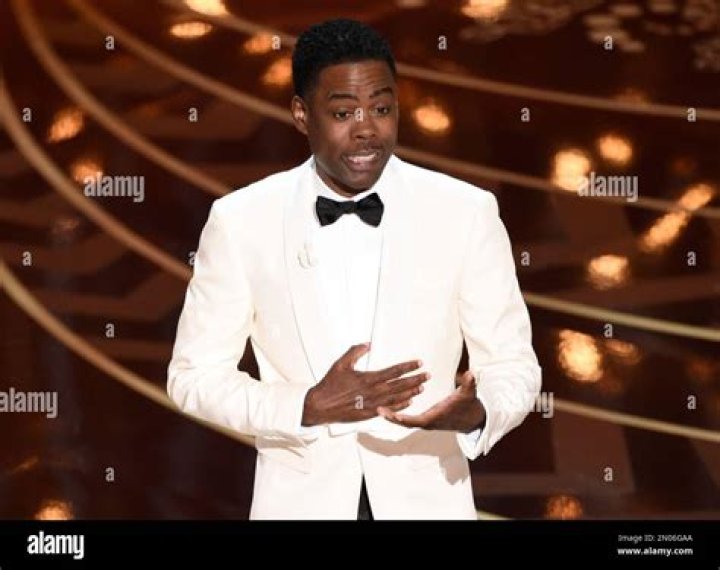 Host Chris Rock speaks at the Oscars, at the Dolby Theatre in Los Angeles 88th Academy Awards - Show, Los Angeles, USA