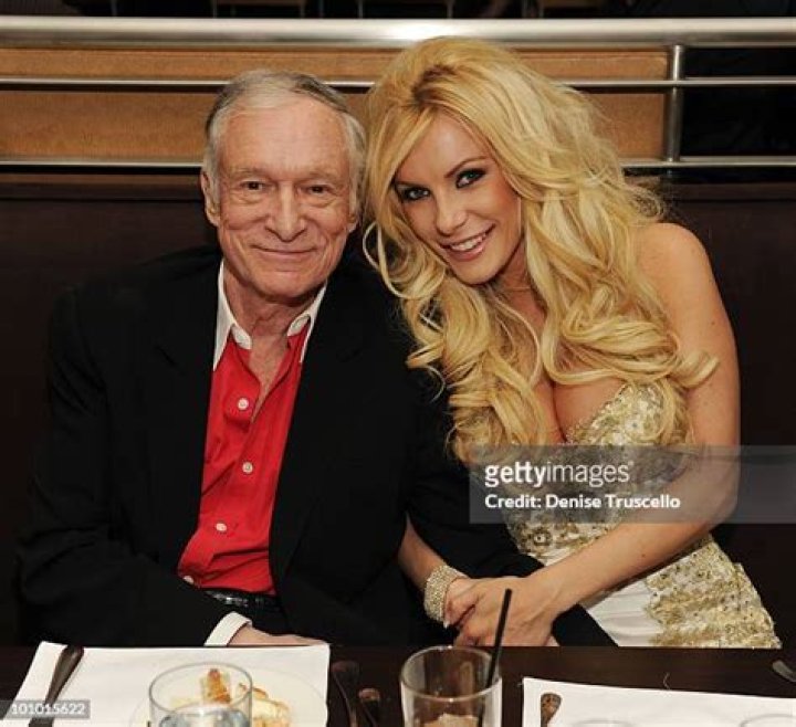 Hugh Hefner & Crystal Harris