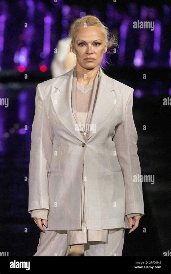 Hugo Boss Fashion Show: Pamela Anderson & More