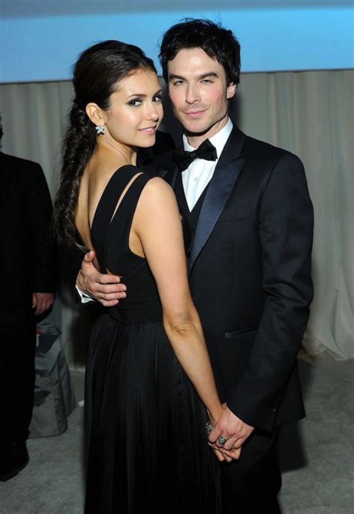 Ian Somerhalder Nina Dobrev Mom Support