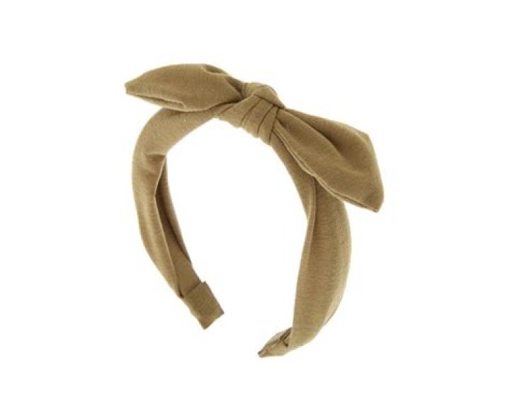 Icing Jersey Solid Bow Headband &ndash; Sage Green, $3.99, Icing.com