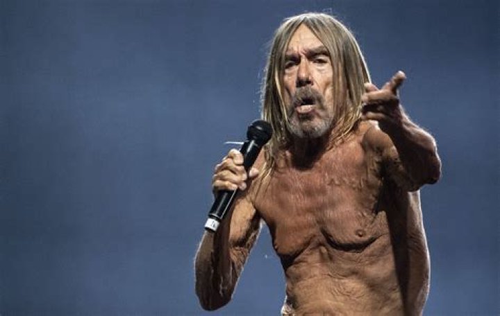 Iggy Pop in concert at the Rainbow Theatre, London Various