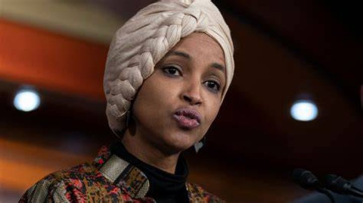 Ilhan Omar Gives A Speech With Her Squad