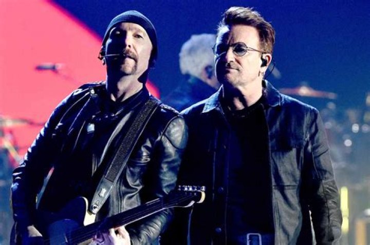 Irish musician Bono (L) of the band U2 performs with Ukrainian singer Taras Topolya (R) from Antytila band, who now serves in the Ukrainian army, in Khreshatyk metro station in Kyiv (Kiev), Ukraine, 08 May 2022, to support Ukraine in the conflict with Russia. Western countries have responded with various sets of sanctions against Russian state majority owned companies and interests in a bid to bring an end to the conflict. Russian troops entered Ukraine on 24 February, resulting in fighting and destruction in the country. Irish musician Bono of U2 performs in metro station in Kyiv, Ukraine - 08 May 2022