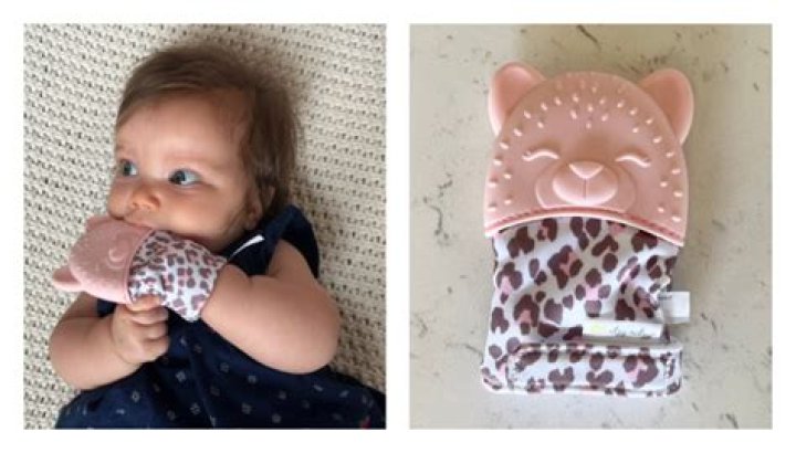 Itzy Ritzy Silicone Teething Mitt