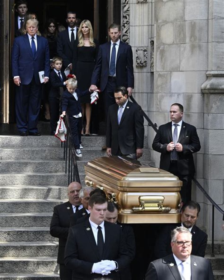 Ivana Trump&rsquo;s Funeral: Photos