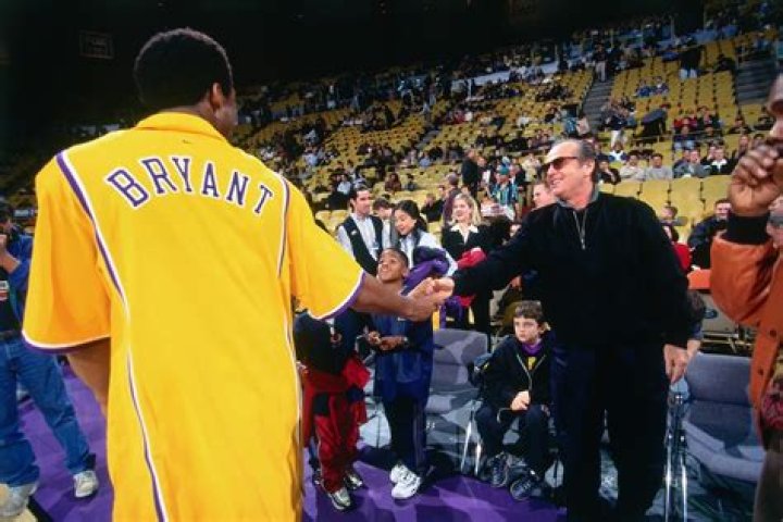 jack nicholson kobe bryant