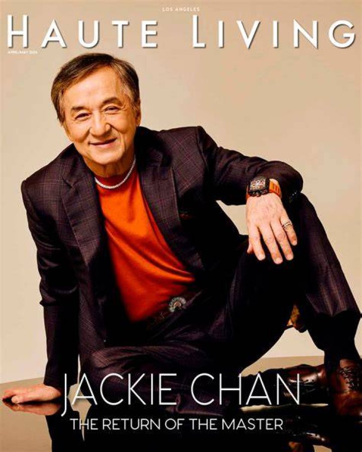 Jackie Chan At The Taiwan Golden Horse Awards