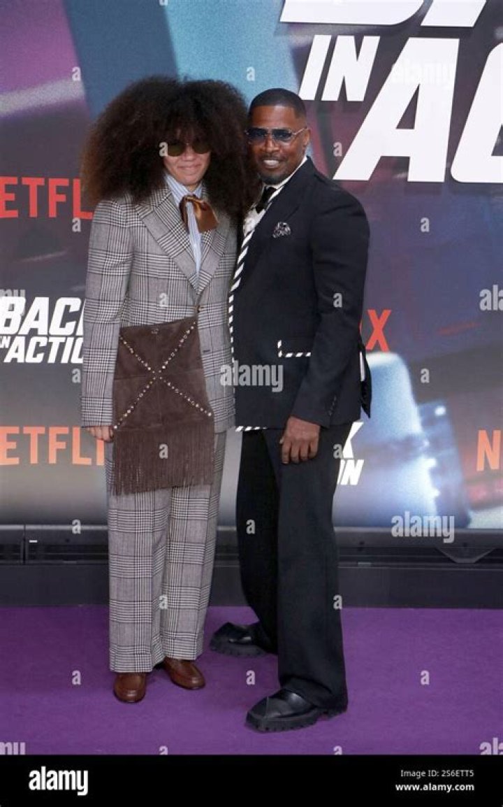 Jamie Foxx With Daughter Annalise