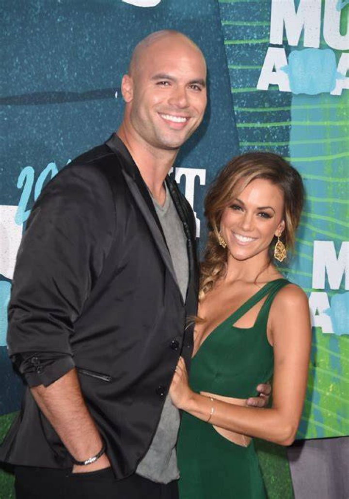 Jana Kramer & Mike Caussin on the red carpet