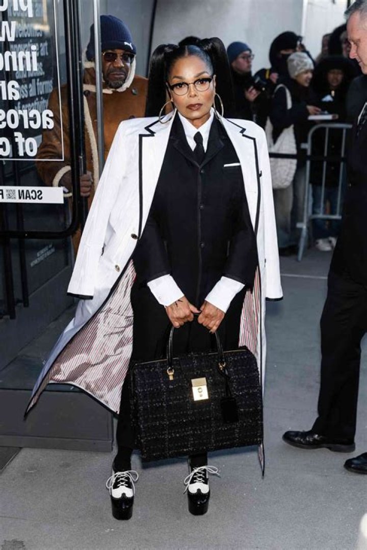 Janet Jackson In Black