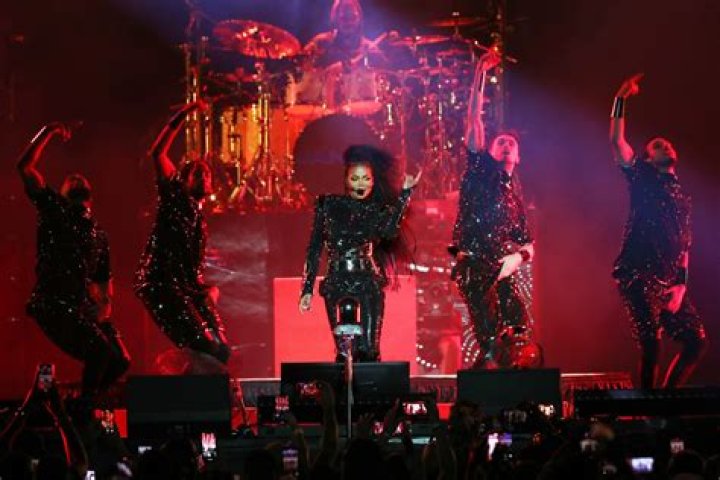 Janet Jackson On Stage