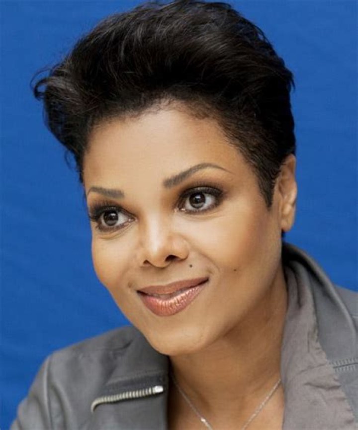 Janet Jackson With Short Hair