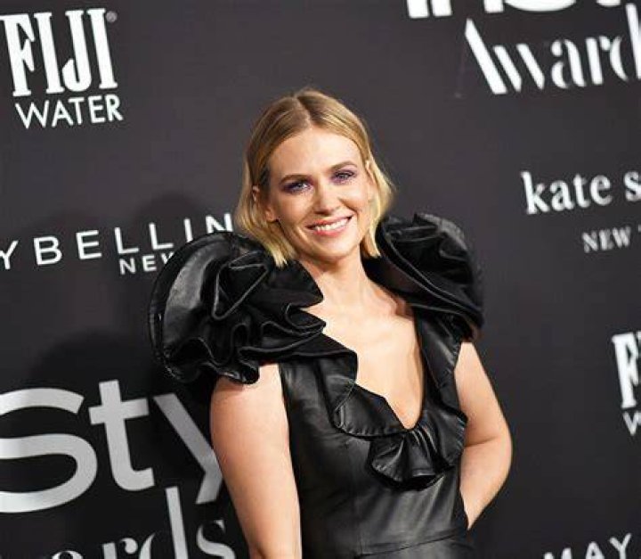 January Jones 5th Annual InStyle Awards, Arrivals, The Getty Museum, Los Angeles, USA - 21 Oct 2019 Wearing Rodarte same outfit as catwalk model *10083131ab