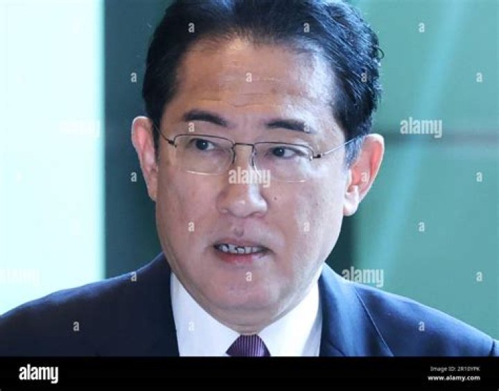 Japanese Prime Minister Fumio Kishida