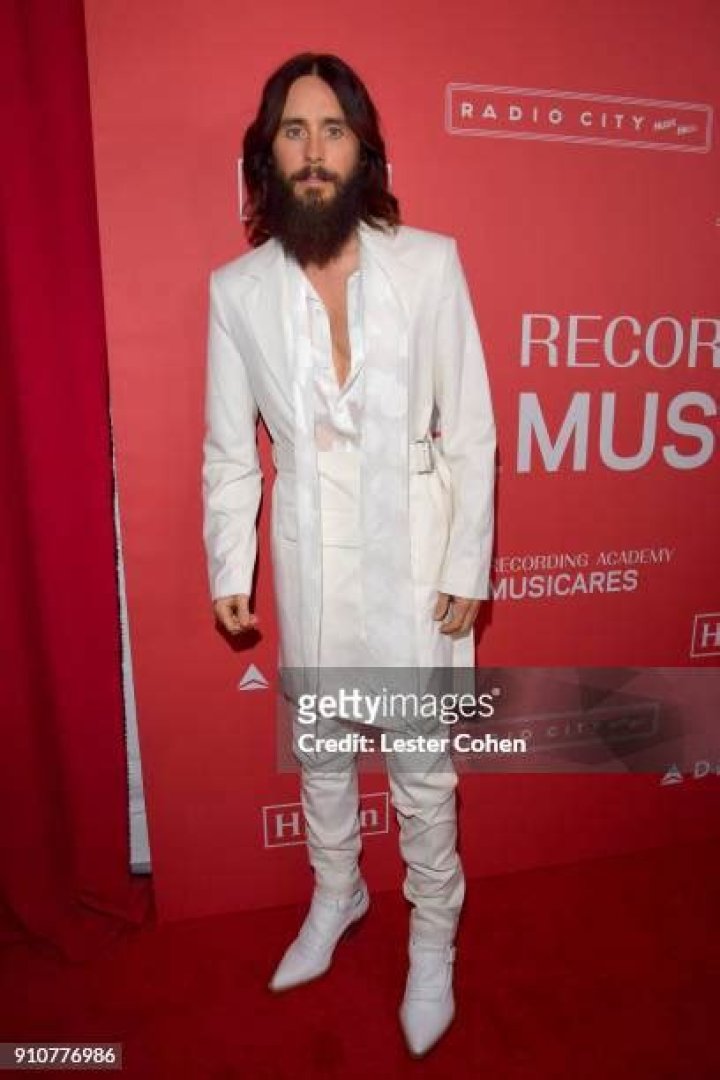 Jared Leto at MusiCares Person of the Year Gala
