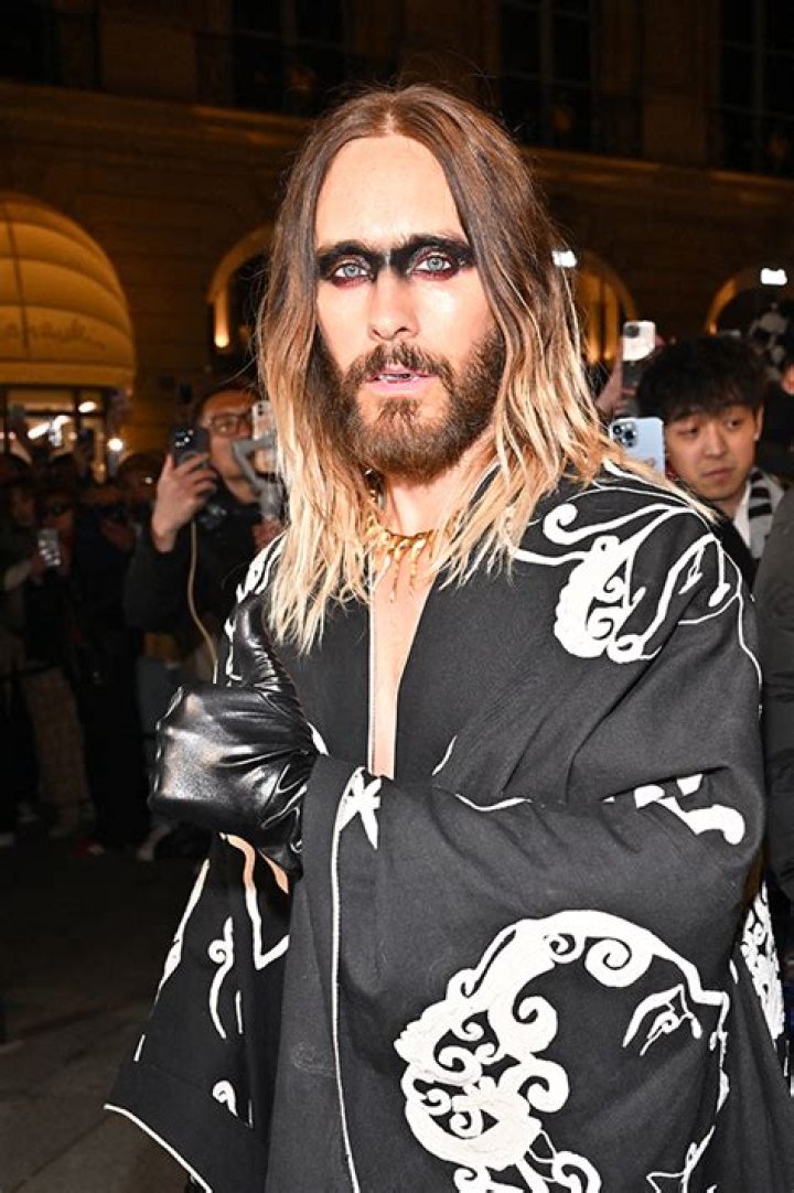 Jared Leto at Paris Fashion Week