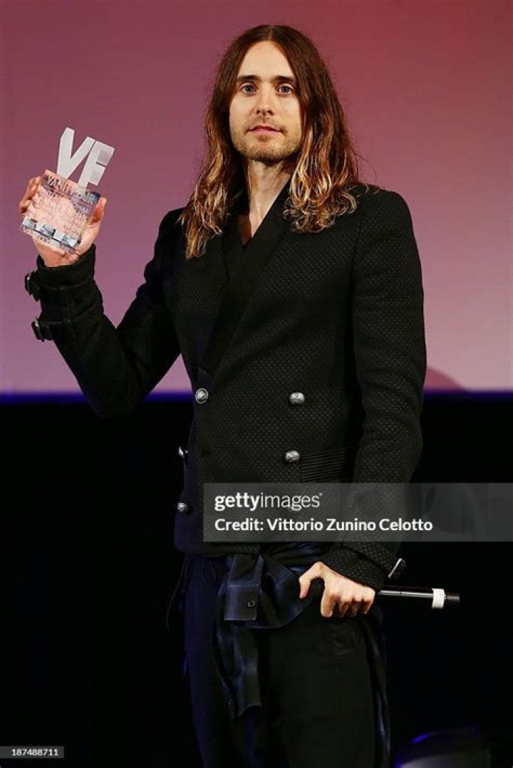 Jared Leto at the Vanity Fair Oscar Party