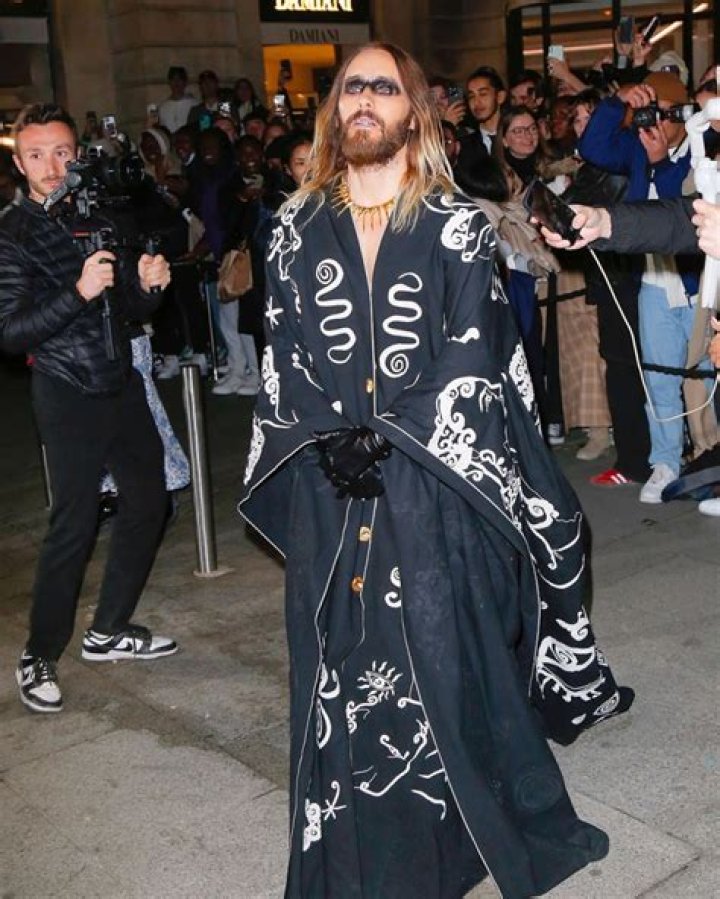 Jared Leto Schiaparelli show, Arrivals, Autumn Winter 2023, Paris Fashion Week, France - 02 Mar 2023