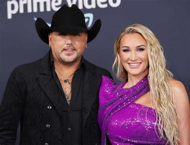 Jason Aldean & Brittany At The iHeartRadio Awards