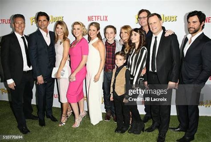 Jeff Franklin, John Stamos, Lori Loughlin, Jodie Sweetin, Andrea Barber, Michael Campion, Candace Cameron Bure, Elias Harger, Soni Bringas, Bob Saget, Dave Coulier and Juan Pablo Di Pace 'Fuller House' TV series premiere, Los Angeles, America - 16 Feb 2016