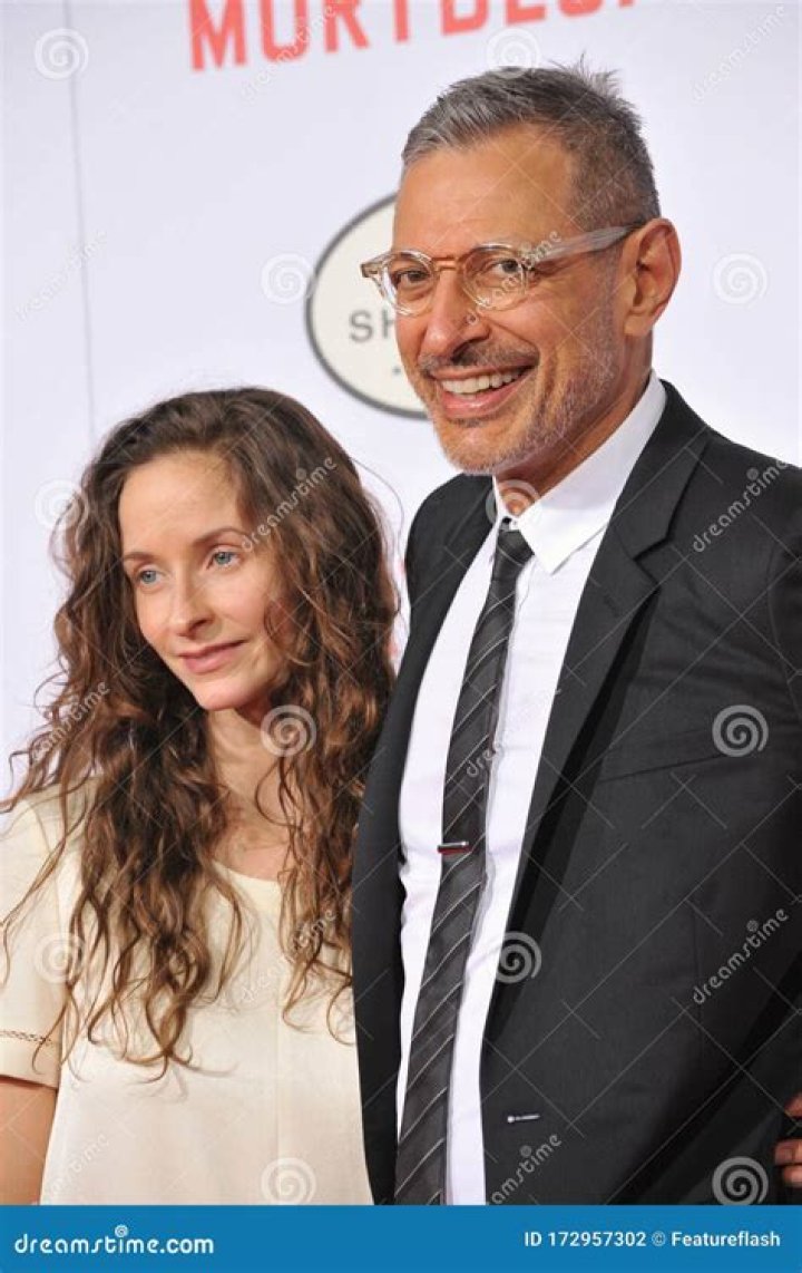 Jeff Goldblum & Emilie Livingston in Los Angeles