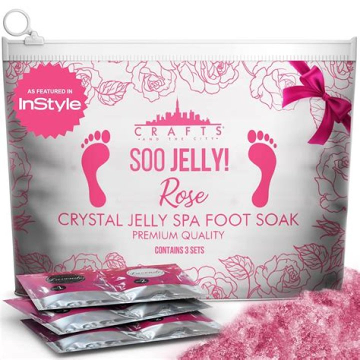 Jelly Pedicure Packs (Damascus Rose)