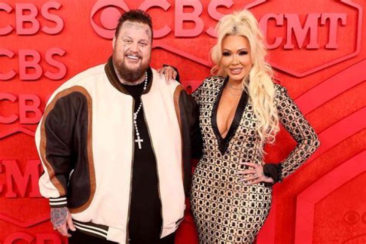 Jelly Roll and Bunnie Xo Academy of Country Music Awards, Arrivals, Frisco, Texas, USA - 11 May 2023