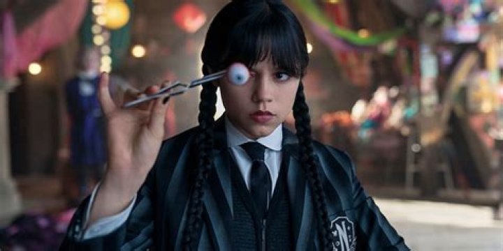 Jenna Ortega as Wednesday Addams