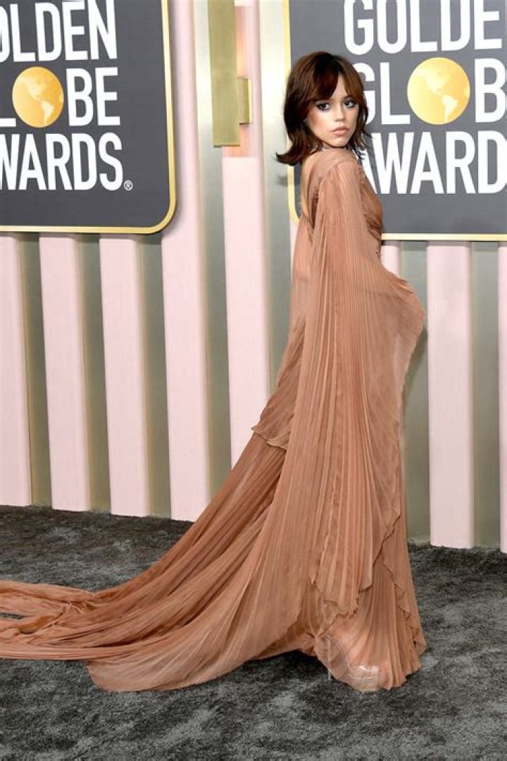 Jenna Ortega at 2023 Golden Globe Awards
