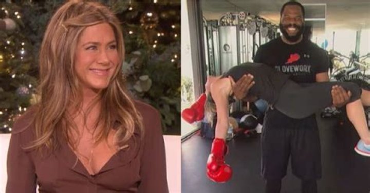 Jennifer Aniston Gushes Over ‘Beautiful’ Hunky Boxing Coach Leyon: ‘He’s My Gentle Giant’