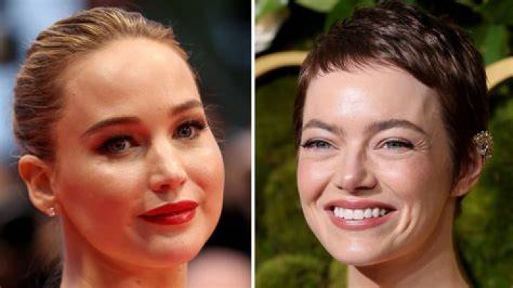 Jennifer Lawrence Licking Emma Stones Cleavage