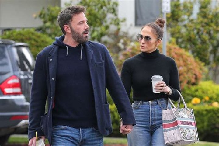 Jennifer Lopez & Ben Affleck Hold Hands On The Set Of His New Nike Project