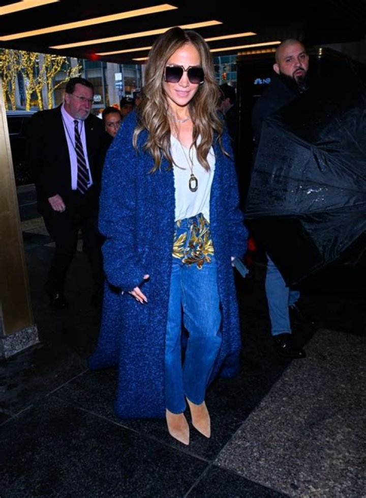 Jennifer Lopez In Blue