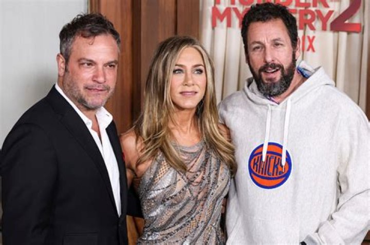 Jeremy Garelick, Jennifer Aniston & Adam Sandler