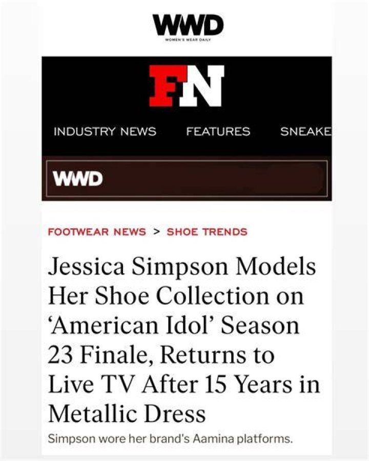 Jessica Simpson Footwear News 2010 Achievement Awards at MoMA, New York, America - 29 Nov 2011