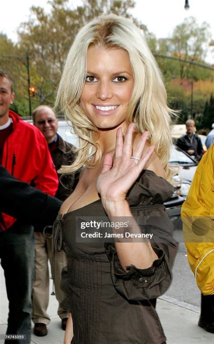 Jessica Simpson in New York City
