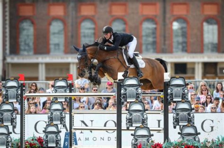 Jessica Springsteen Wins A Jumping Competition In Italy