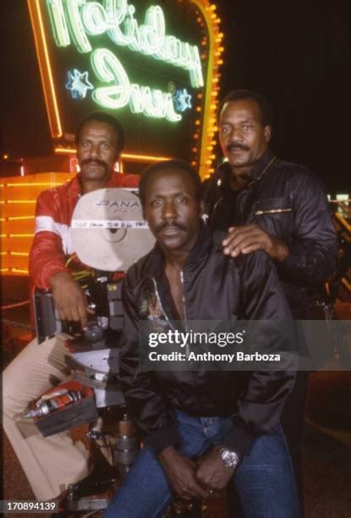 Jim Brown on the set of 1969's '100 Rifles'