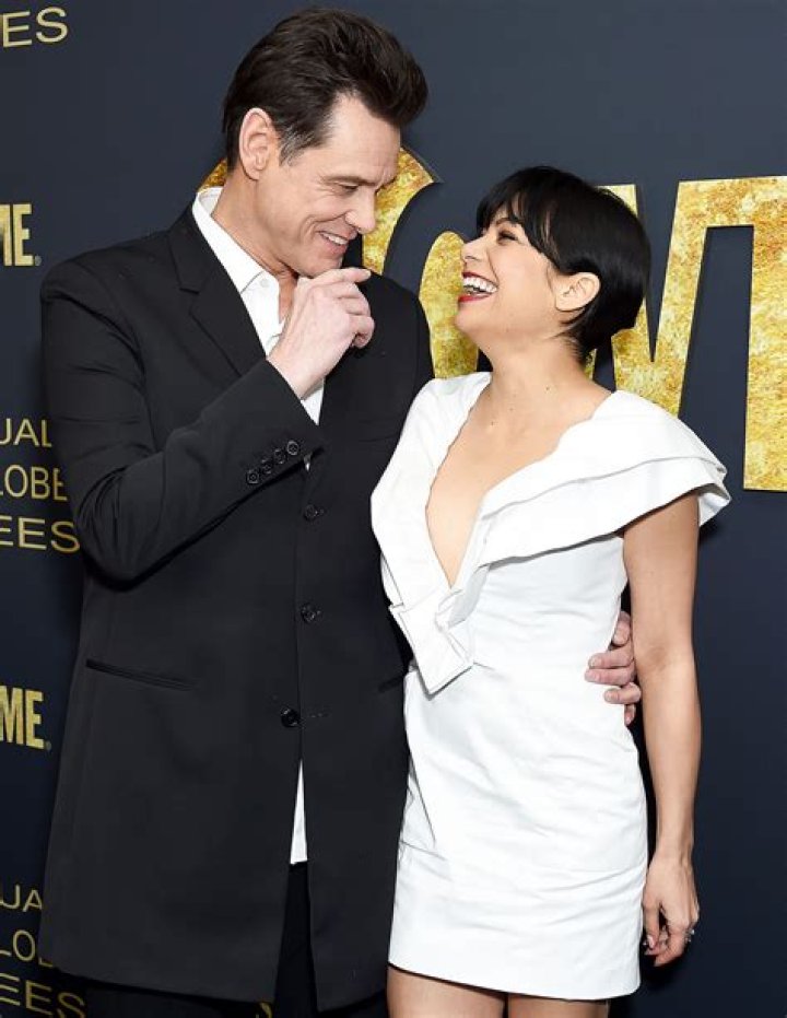 Jim Carrey and Ginger Gonzaga