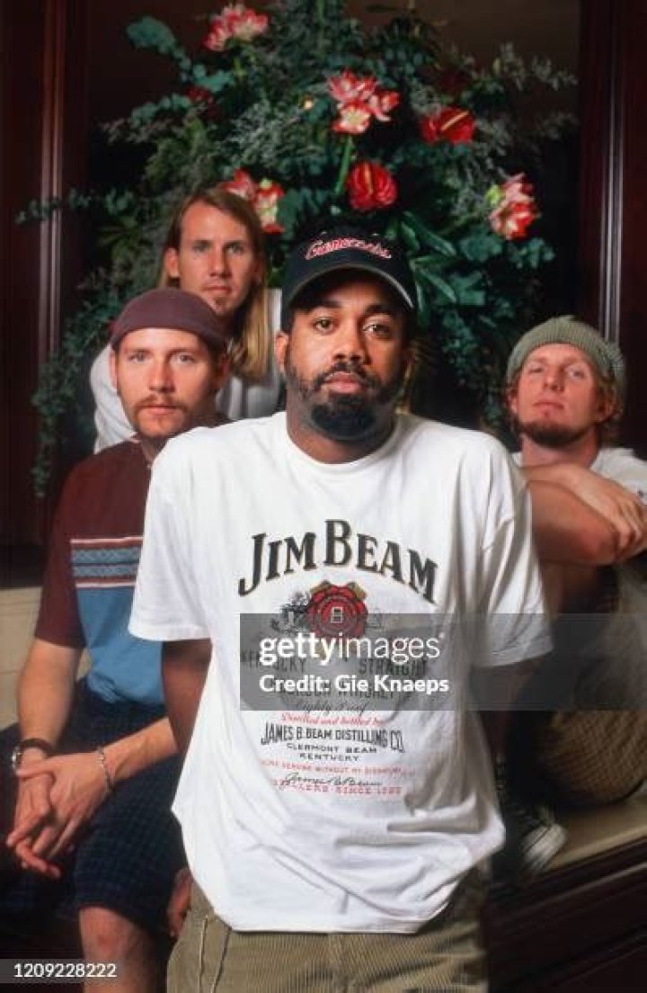 Jim Sonefeld, Darius Rucker, Dean Felber, Mark Bryan. Dean Felber, from left, Darius Rucker, Jim Sonefeld, and Mark Bryan, of Hootie & the Blowfish, pose for a portrait at the University of South Carolina in Columbia, S.C. The band is returning with a tour and album 25 years after "Cracked Rear View" launched the South Carolina-based rock bandHootie & the Blowfish Portrait Session, Columbia, USA - 16 Nov 2018