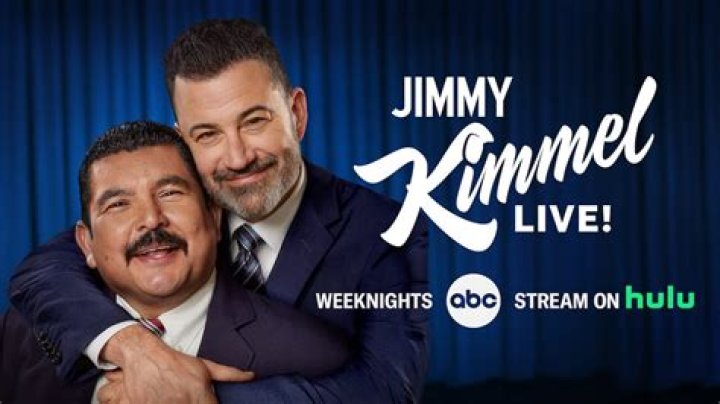 JIMMY KIMMEL LIVE! - "Jimmy Kimmel Live!" airs every weeknight at 11:35 p.m. EDT and features a diverse lineup of guests that include celebrities, athletes, musical acts, comedians and human interest subjects, along with comedy bits and a house band. The guests for Wednesday, October 16, included Jennifer Aniston ("The Morning Show"), Dave Matthews (Chickapig and 25 Outlaws), musical guest Blanco Brown, and Guillermo LIVE from Pittsburgh. (ABC/Randy Holmes) JENNIFER ANISTON