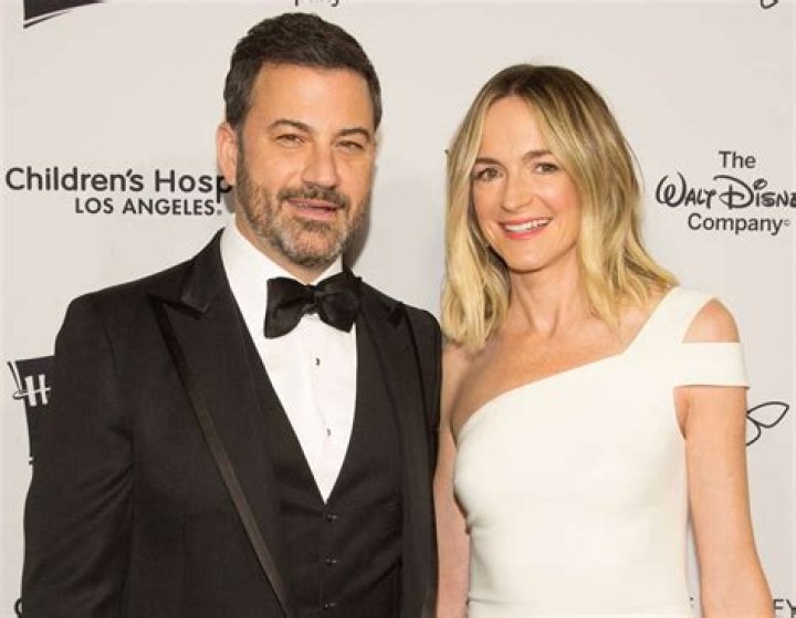 Jimmy Kimmel With Wife Molly McNearney