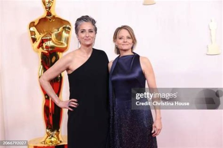 Jodie Foster on the red carpet