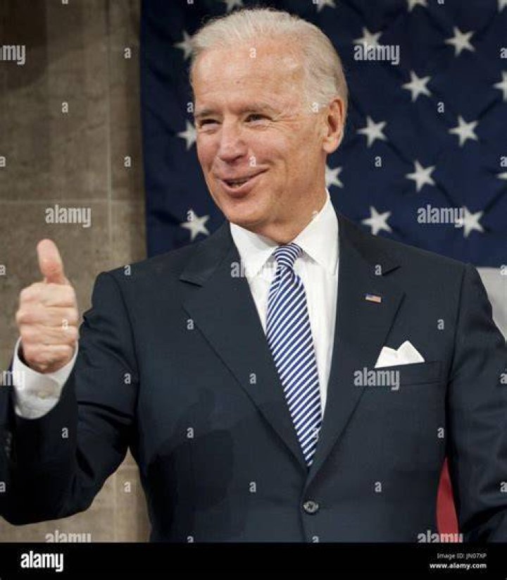 Joe Biden Gives A Thumbs Up