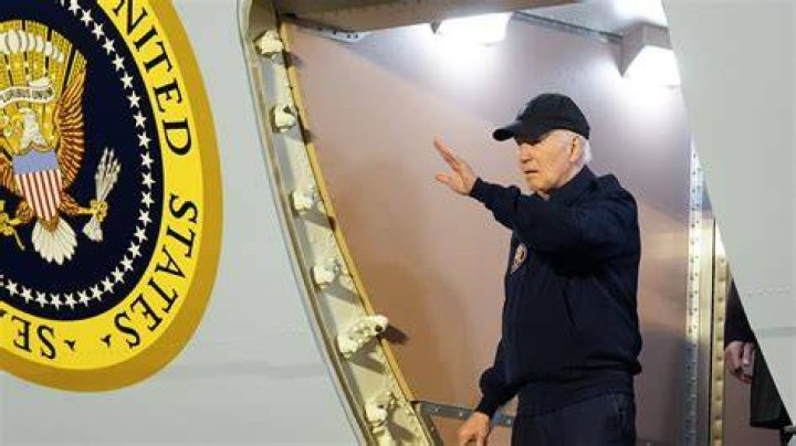 Joe Biden Steps Out To Take The Oath