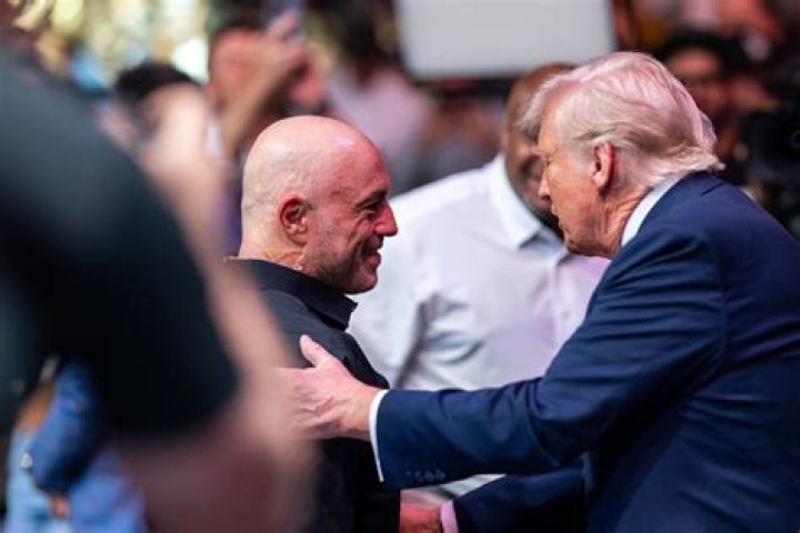 Joe Rogan and Donald Trump